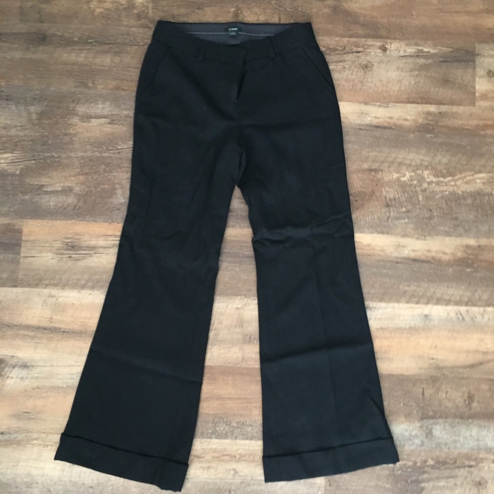 J Crew black dress pants